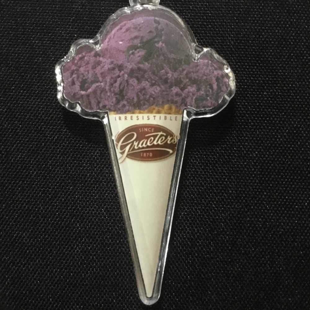 Graeters Ice Cream Key Chain
